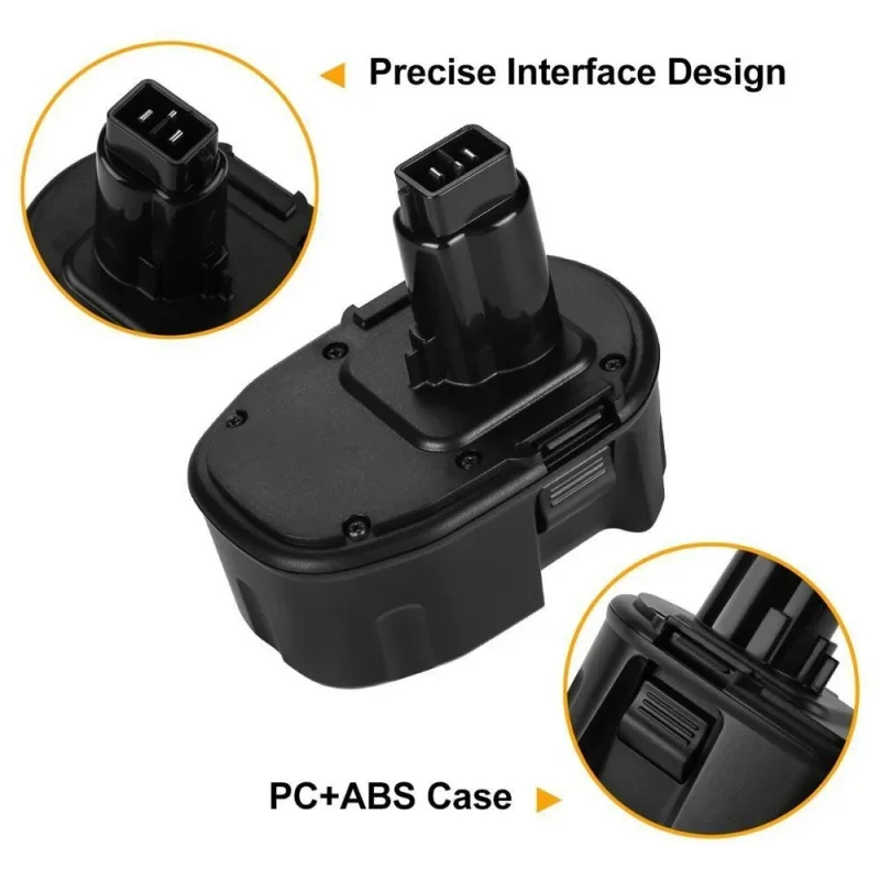 Аккумулятор 9,8 Ач, 14,4 В DC9091, совместимый с аккумулятором Dewalt 14,4 В XRP DW9091 DW9094 DE9038 DE9091 DE9092 Аккумуляторные электроинструменты