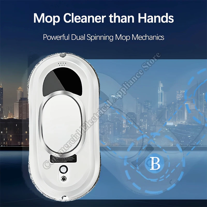 Window Cleaner Automatic Smart Window Glass Washer Electric Glass Limpiacristale Remote Control Window Cleaning Robot