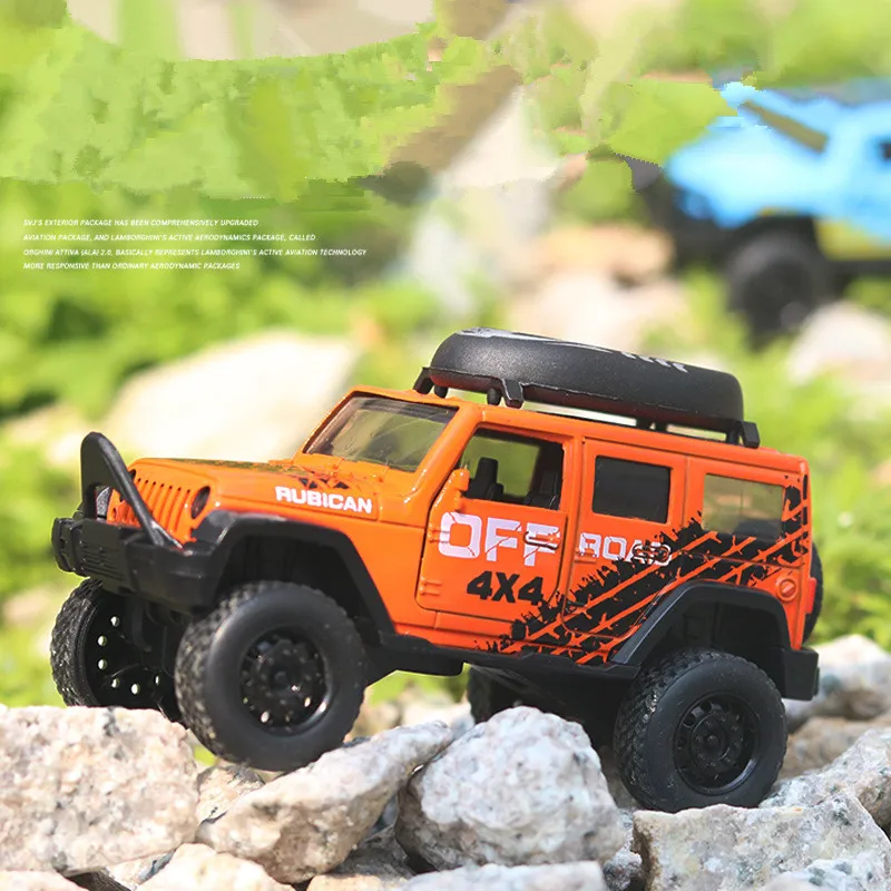 Heißer verkauf 1:36 legierung ziehen zurück off-road auto modell, 2 tür simulation auto spielzeug, sammlung ornamente geschenke, freies verschiffen