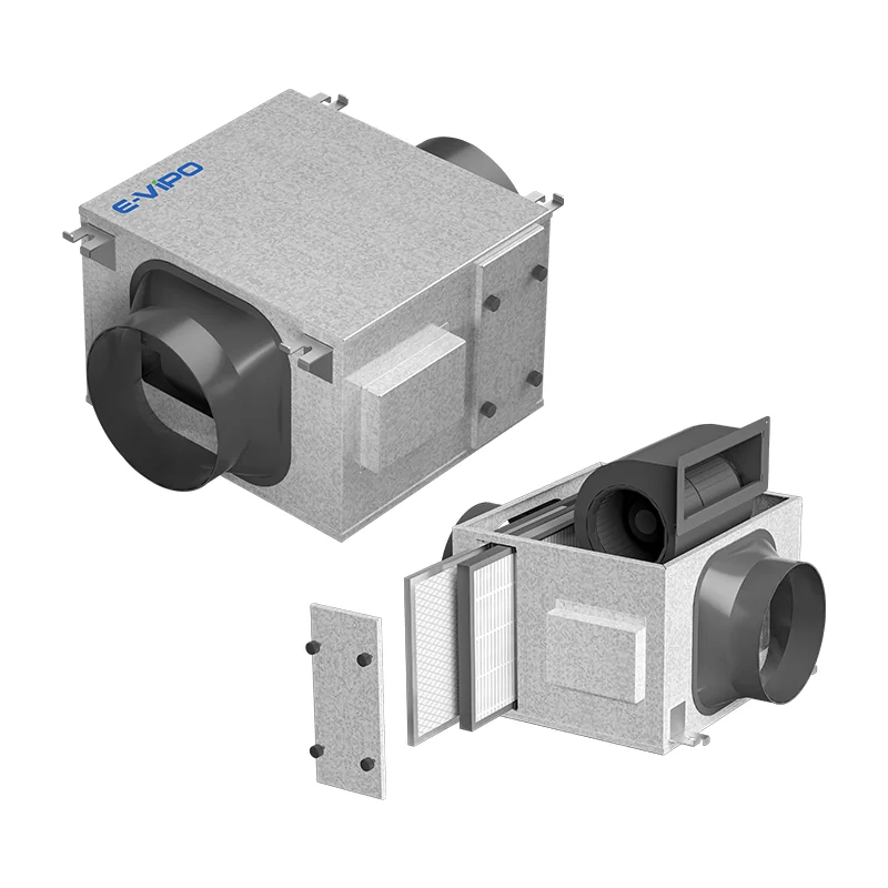 Ventola di ventilazione con estratto meccanico MEV Unità di ventilazione con ingresso positivo PIV Ventilazione dell'aria fresca Sistemi HVAC residenziali