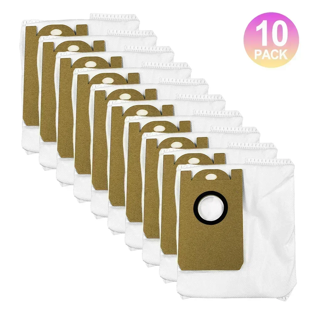 10/4PCS Four-stage Filter System Dust Bag Two Layers Nonwoven Fabric Dust Bag  For Okami R120 Robot Vacuum Cleaner Spare Parts