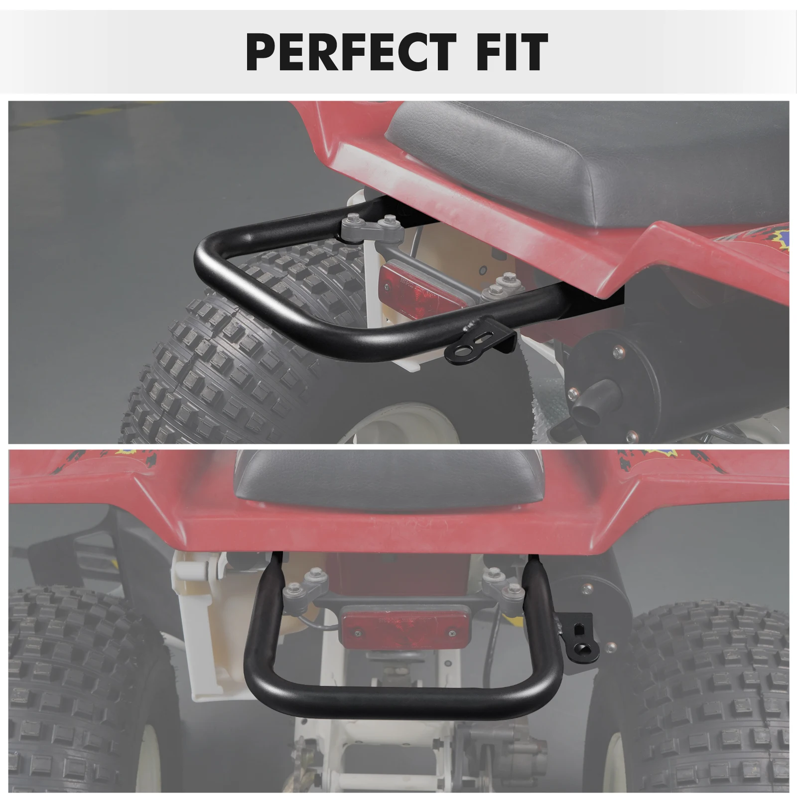 NICECNC For Yamaha Blaster 200 YFS200 1988-2006 ATV Rear Grab Bar YFS200SE Special Edition Replaces 5KJ-2845R-00-00 Carbon Steel