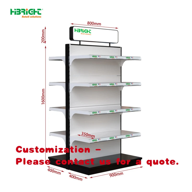 custom.All-Inclusive Supermarket Fixture Package with 3D Design Service by Highbright