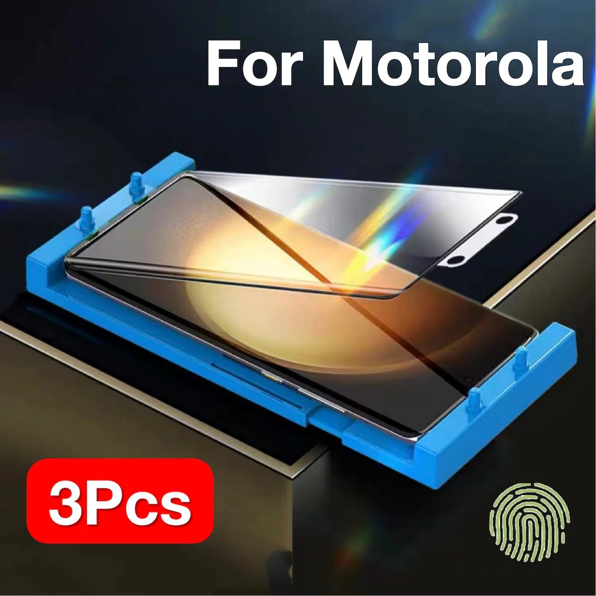 3 sztuki dla Motorola Moto Edge X40 X30 40 30 S30 Ultra Pro Fusion Screen Protector Protective z zestawem instalacyjnym bez szkła hartowanego