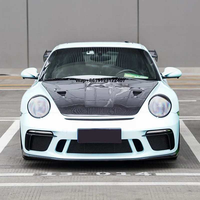

Car Upgrade Front Bumper with Surround Kit Equipped with Daytime Running Lights Bodykit for 997 991 GT3