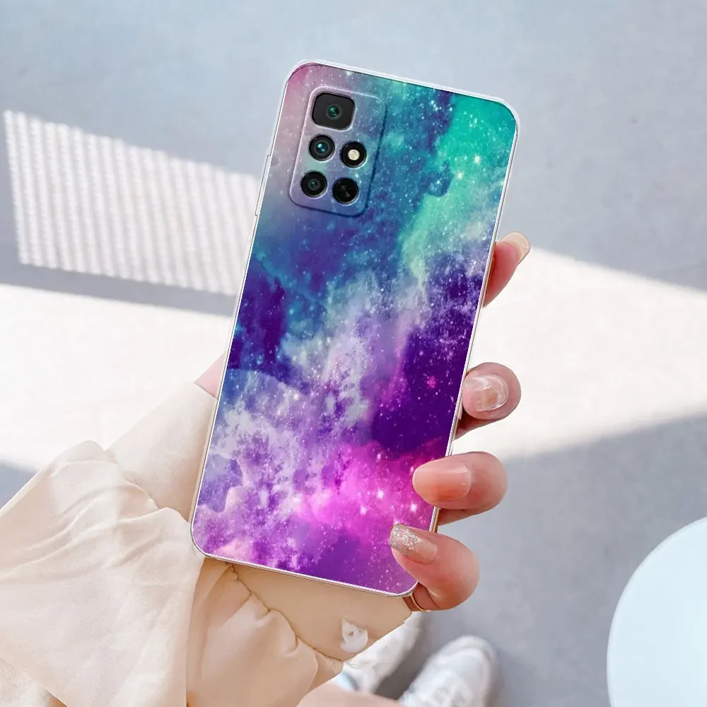 For Xiaomi Redmi 10 Case For Redmi 10 2022 Clear Cover Marble Painted Silicone Soft Fundas For Redmi 10 Prime 2022 Bumper Coque