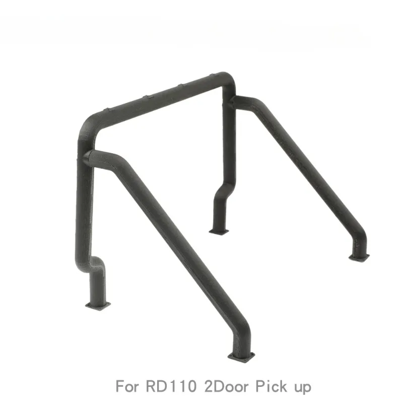 Plastic 2-door Pickup Truck Rear Bucket Roll Cage for 1/10 RC Crawler Car RC4WD D90 Cherokee Jeep Chevrolet K10 Car DIY Parts