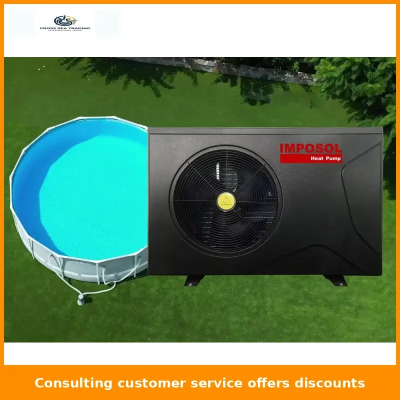 IMPOSOL Hot Sale 4 kW–28 kW High COP Commercial and Domestic Pool Heater R32 DC Air Source Heat Pump for Hotels Outdoor