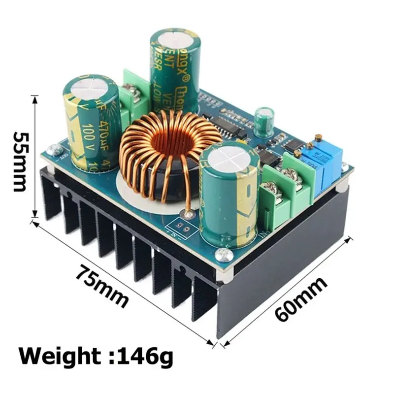 ABGH-Mppt Charge Module Dc Dc Booster Solar Boost Module 6