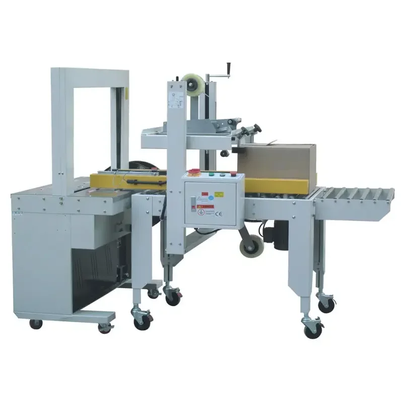 TEBAK Pack Carton Sealing Machine Carton Sole Tape Sealing Machine Sealing and Strapping Machine