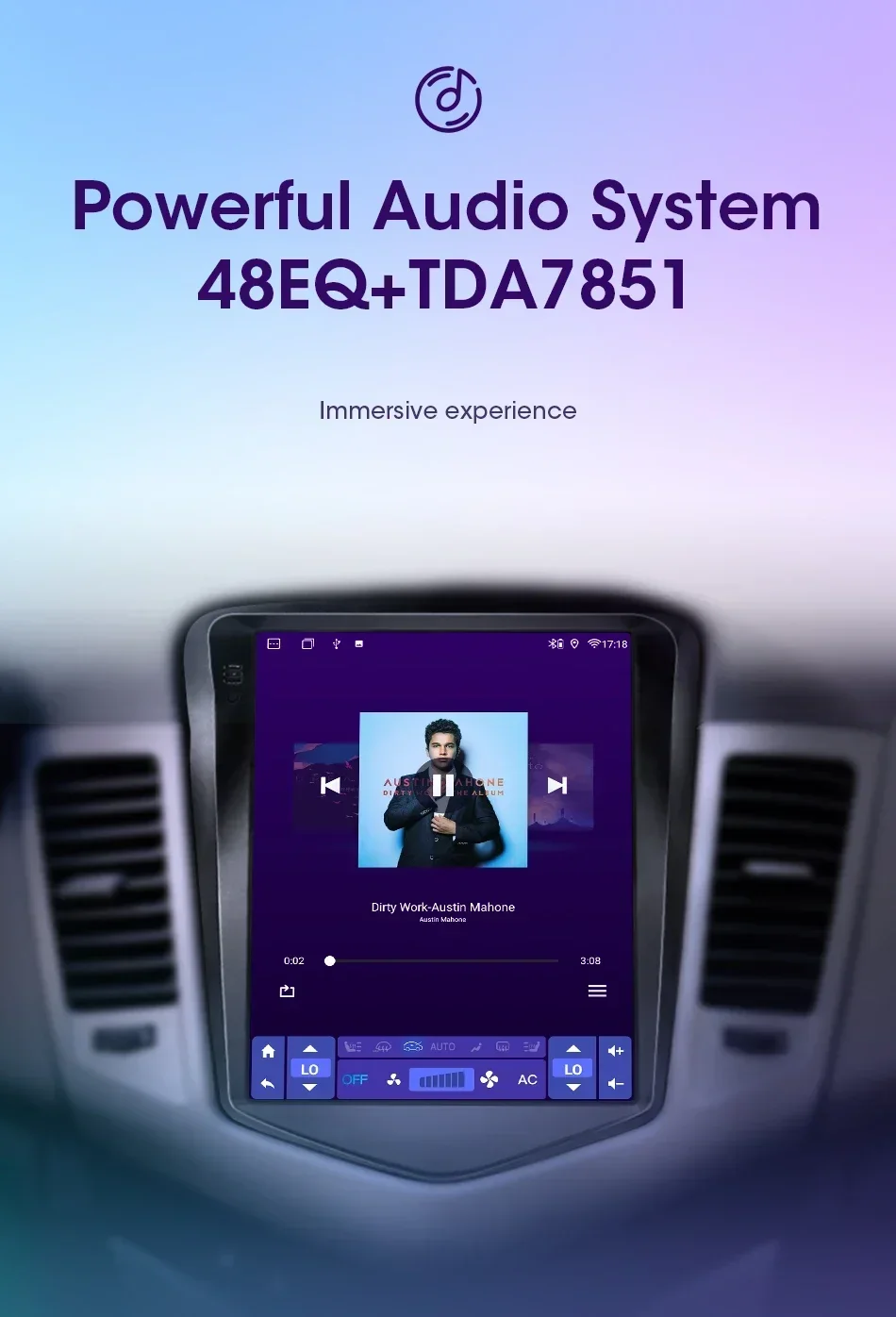 Srnubi Android Autoradio für Chevrolet Cruze J300 2008-2012 Navigation Stereo Multimedia Player Carplay Vertikaler Bildschirm Head Unit – Detail 12