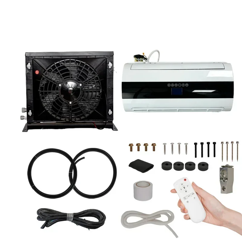 General parking air conditioner 12v 24v truck parking cooler split air conditioner