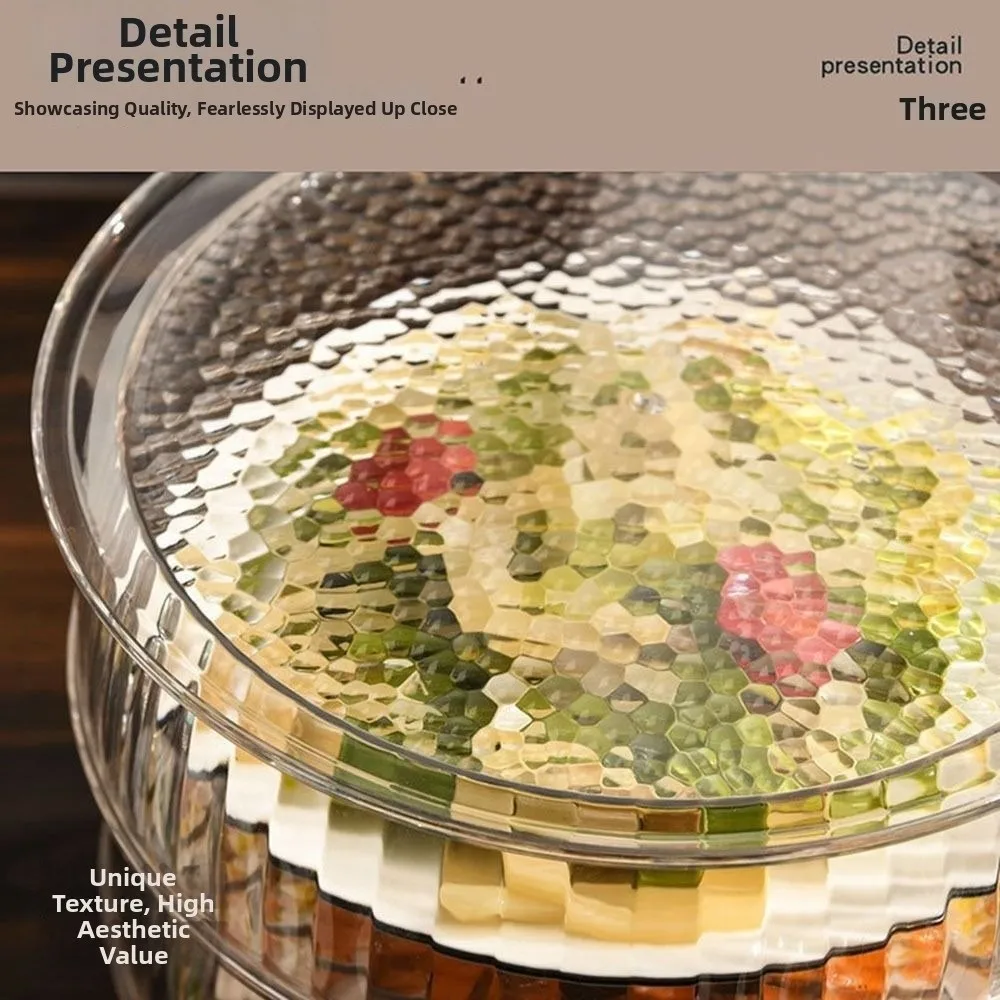 Insulation Microwave Splatter Cover Multifunctional Stackable Plastic Food Cover Heat-Resistant Dustproof Dish Cover Kitchen