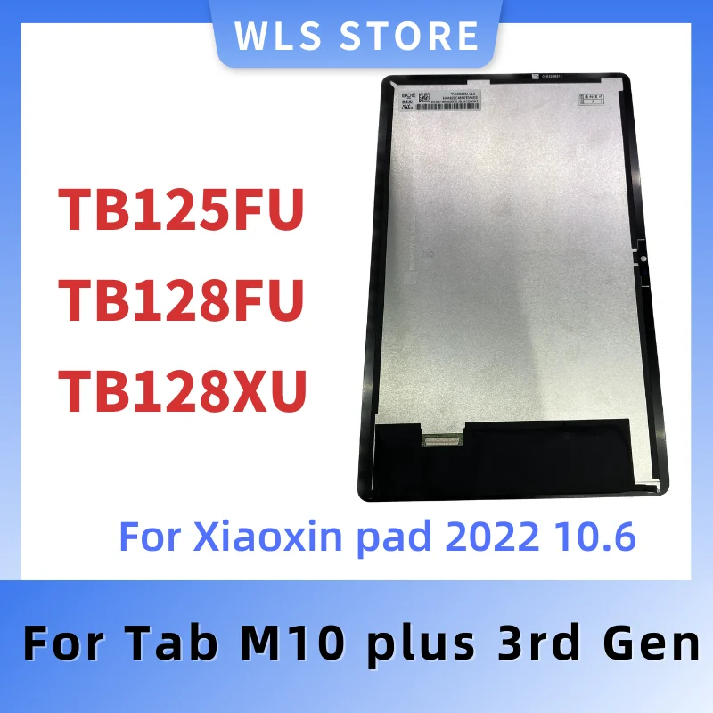 

Original Display LCD For Tab M10 Plus 3rd Gen TB125FU TB128FU TB128XU TB128 TB125 Touch Screen Digitizer With Assembly