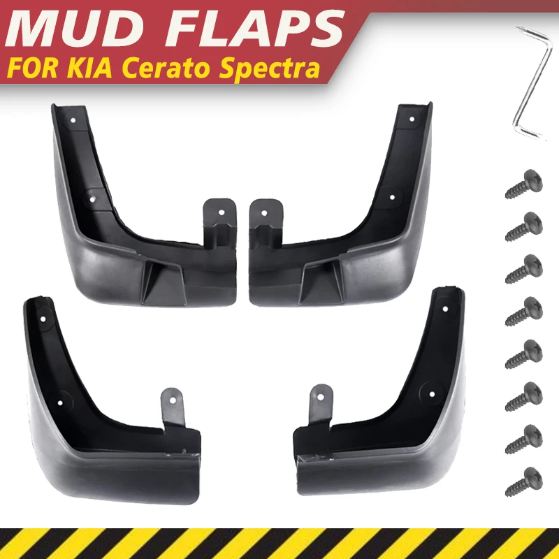 

Mudguards For KIA Cerato Spectra LD 2007 2008 2009 Mudflaps Fender Flares Mud Flap Splash Guards Cover Wheel Parts Accessorie