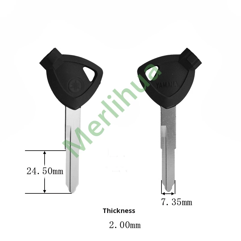 Yamaha motorcycle key, suitable for: Yamaha Jinzhan Qiaoge I Fuxi AS Xunying Xuying 125 motorcycle key blank(including magnet)