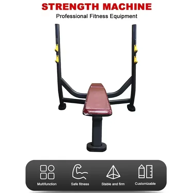 Factory direct sale gym equipment high quality flat bench press trainer