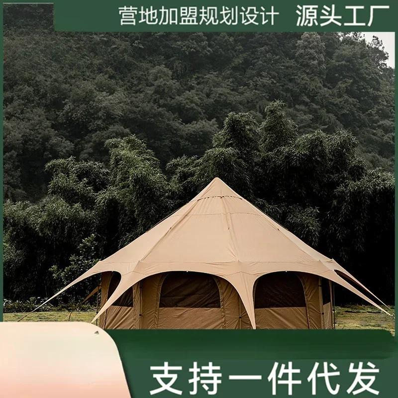 One-piece delivery tent outdoor camping circus portable folding camping rain and sun protection