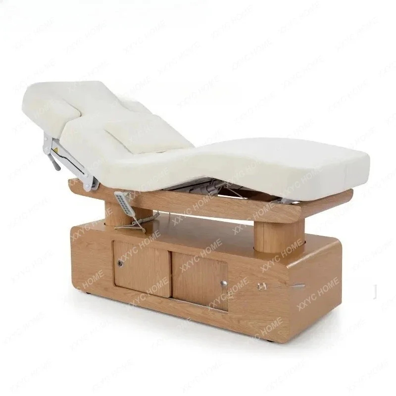 High-end electric beauty bed, special facial spa massage bed for beauty salons