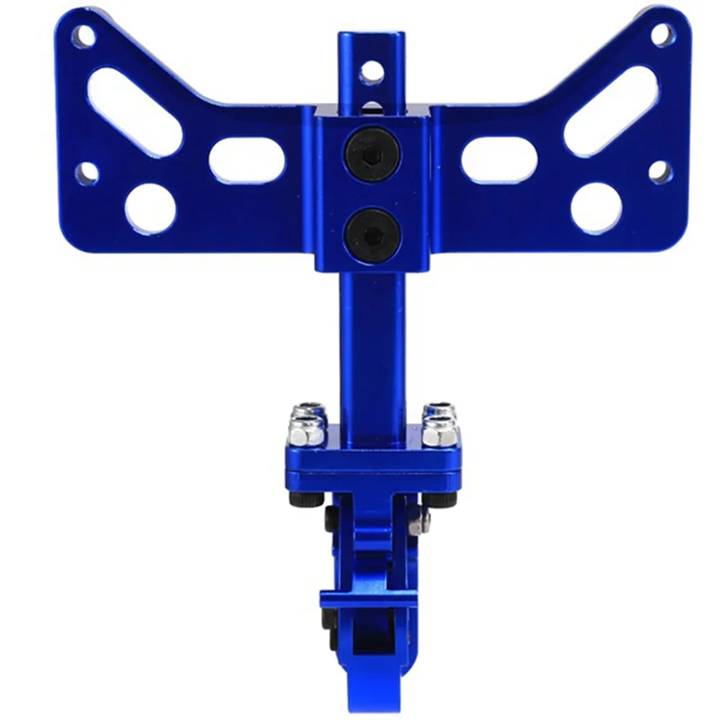 

Rear Bumper Tow Trailer Hook Metal Upgrade Parts RC Accessories For Axial SCX6 JLU Wrangler 1/6 RC Crawler Car,Blue