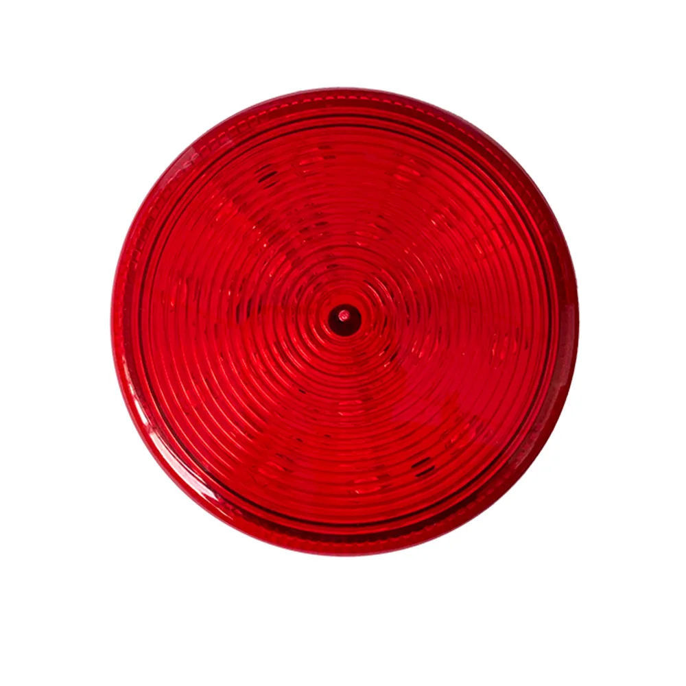 Strobe Signal Warning Light DC12V 24V AC220V Red Indicator Light LED Lamp Small Flashing Light Security Signal Light Warning