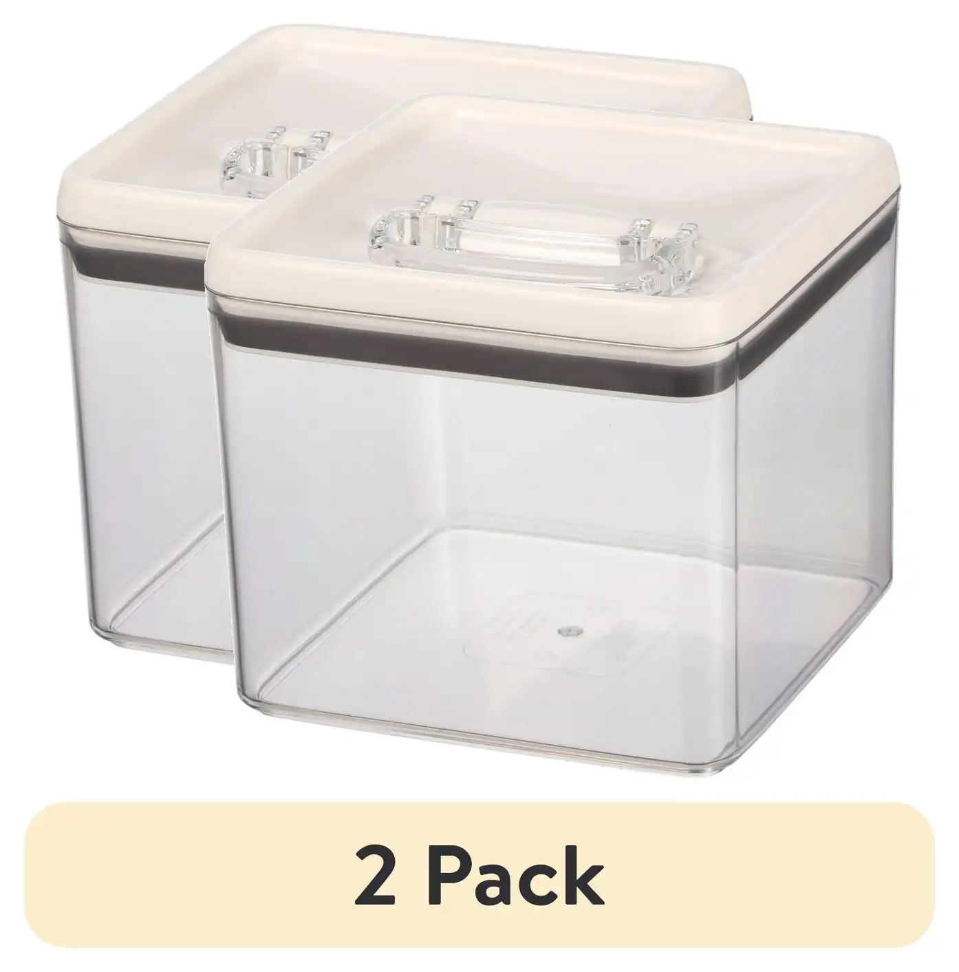 

(2 pack) Canister - 19.7 Cup Flip-Tite® Bagel Food Storage Container