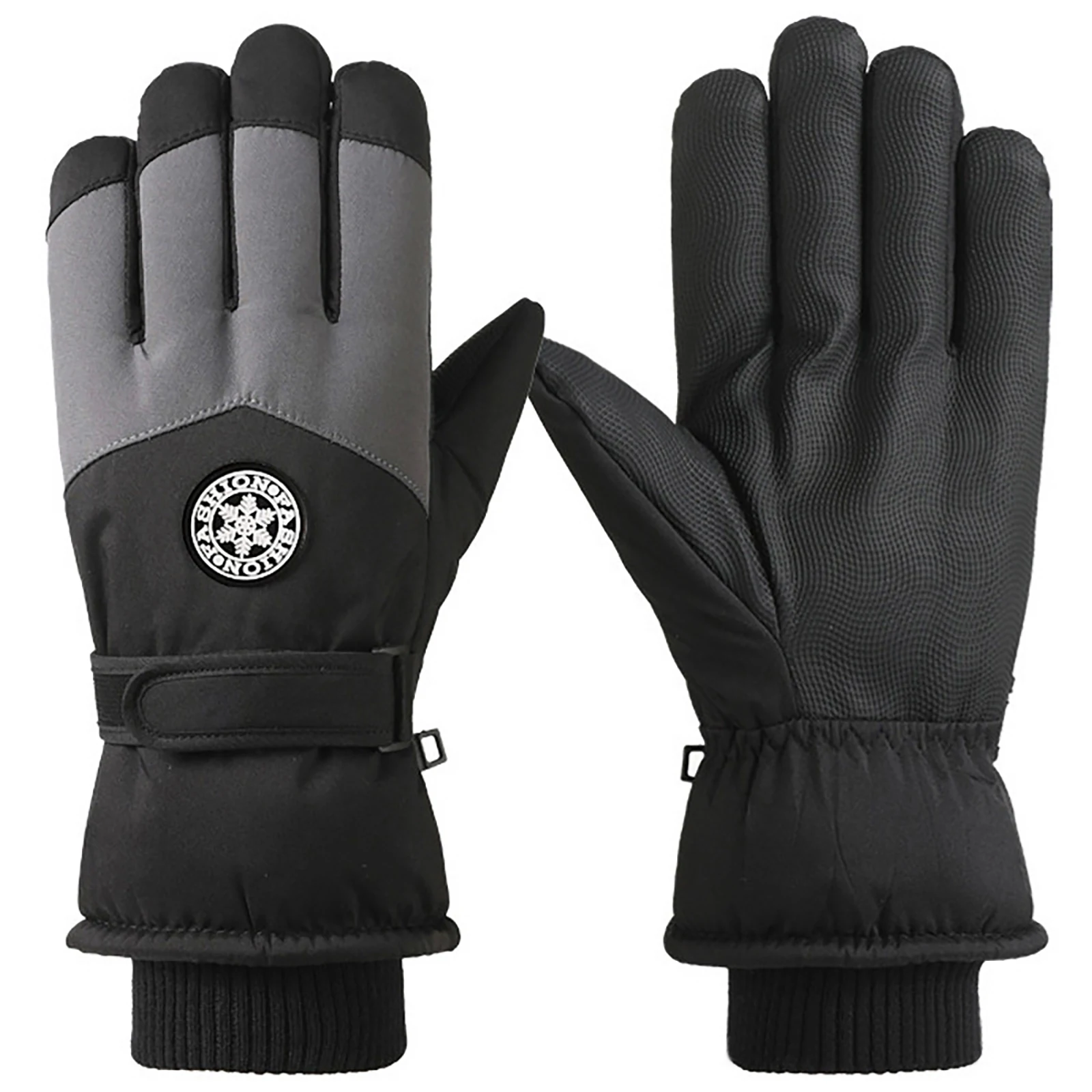 Guantes de esquí, guantes de invierno para mujeres y hombres, manoplas de Snowboard, guantes con pantalla táctil, guantes térmicos impermeables para Motor de moto de nieve