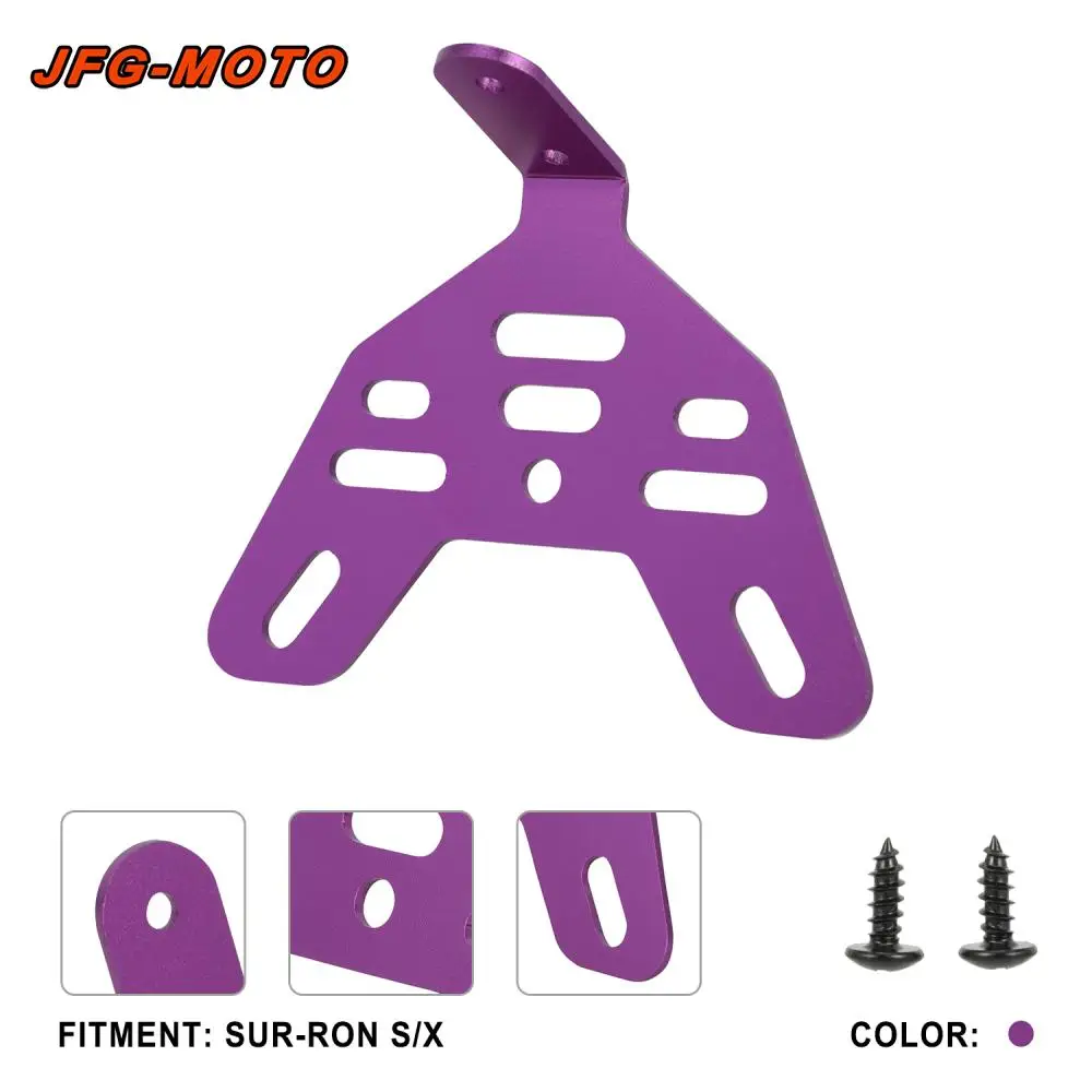 

Motorcycles Rear Tail Light Bracket Adjustable Body Brackets Holder For SURRRON Sur-Ron Lightbee S X Electric E-Bike Aluminum