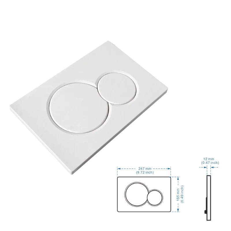 Compatible with Geberit Geberit tank accessories Sigma01Delta21Alpha15 hidden toilet panel