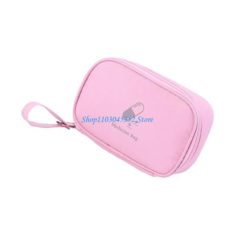 

Portable Empty First Aid Bag,Travel Medicals Bag Empty First Aid for Outdoor Camping Travel