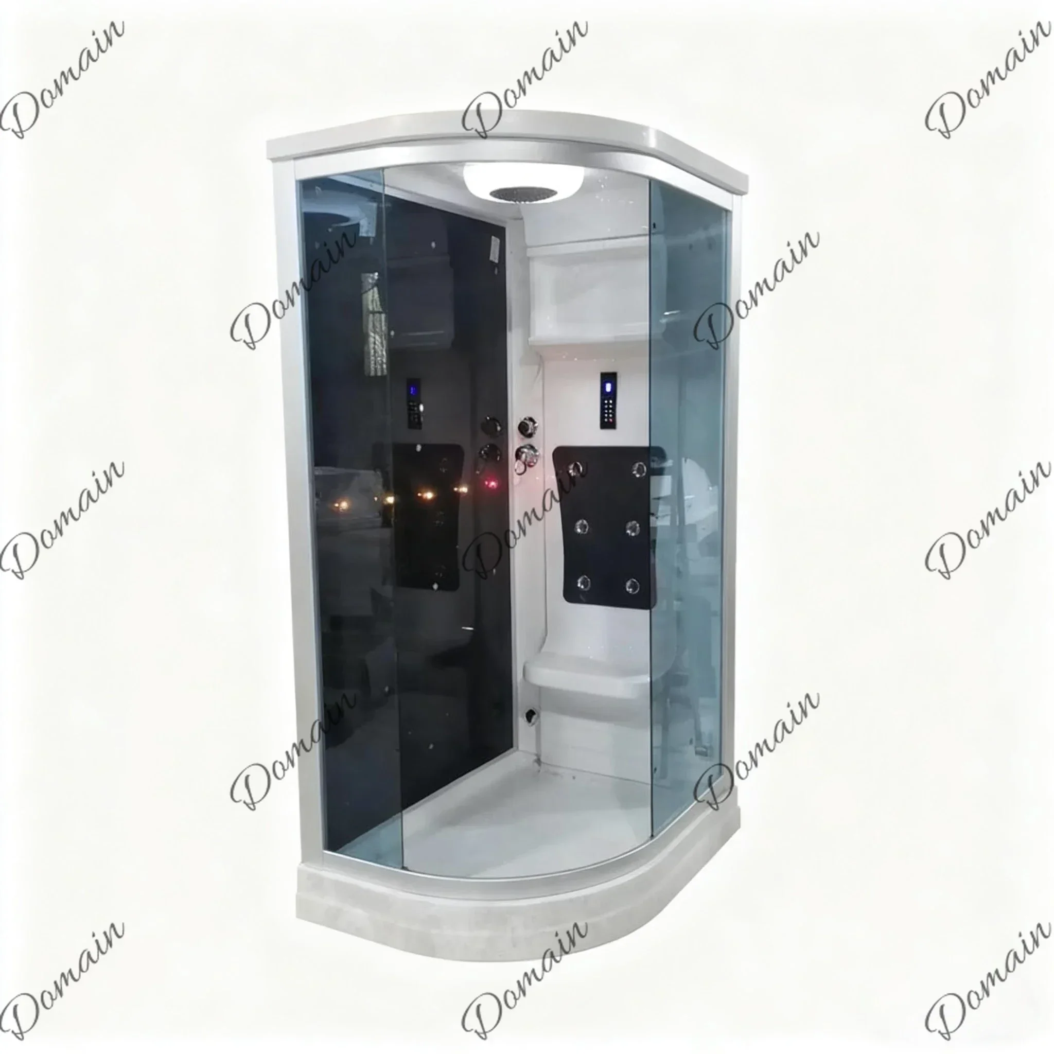 BX 1200X800X2150mm Luxury Steam Shower Cabin Bathroom Shower Enclosure Multi-Functional Wet Sauna Room A-0128