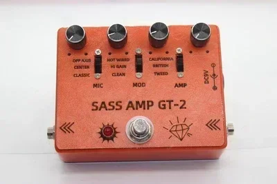 

DIY Hand Effect Maker SansAmp GT-2 Duplicate Electric Guitar Speaker Simulates Distortion of a Single Circuit Board