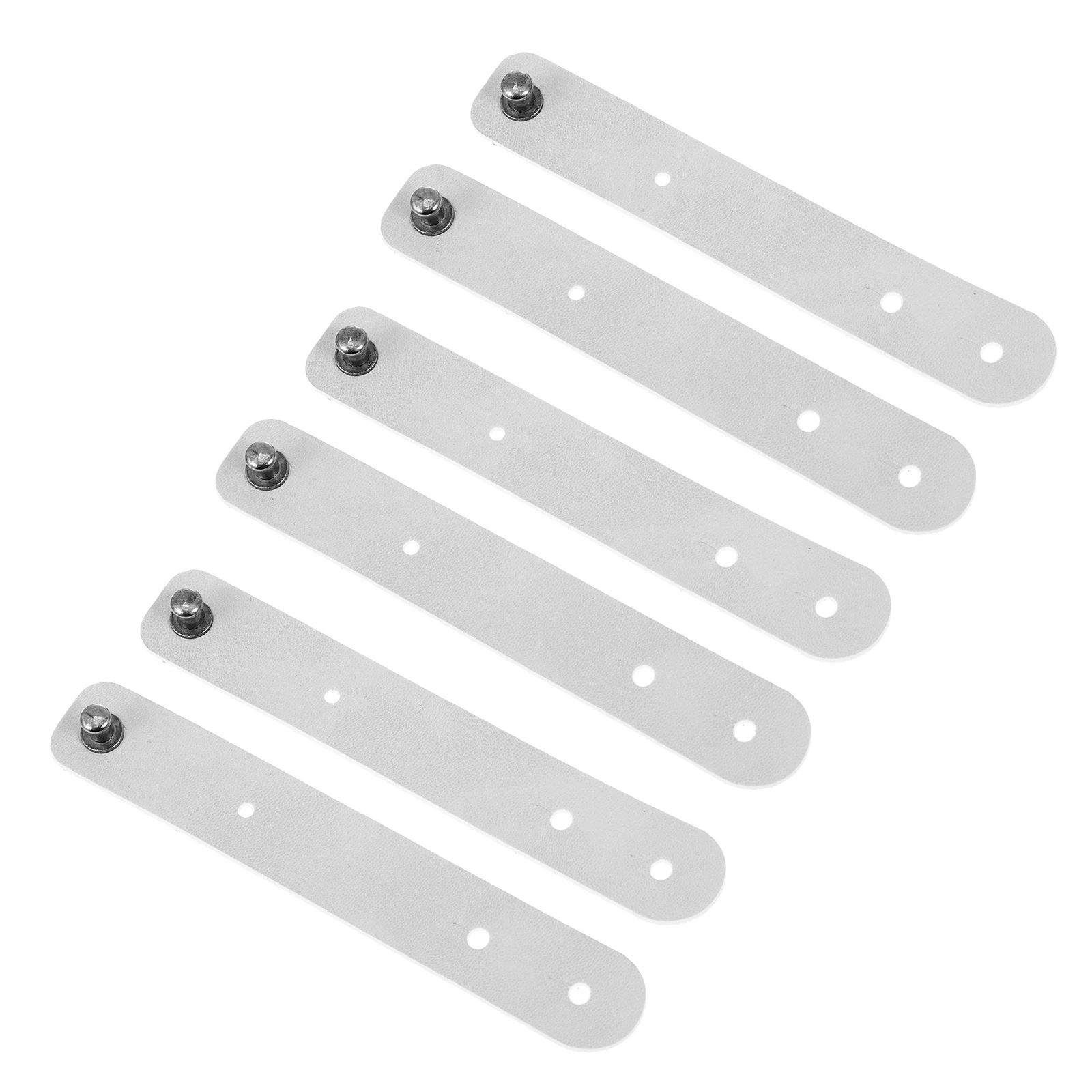 

6pcs Cable Cord ganizer Cord ganizer Adjustable Winder Earphone Holder Strap Reliable Simple Installation