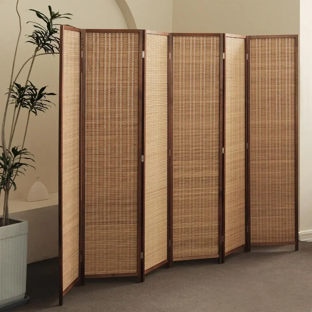 

Room Divider Partition Bamboo Room Divider Screen for Room Separation Separator Home Decor Garden