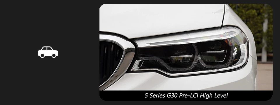 AKD LED Car Lights for BMW 5 Series G30 2017-2020 G31 525i 530i 535i G38 Headlight Projector Lens Head Lamp DRL Signal Auto Accessories