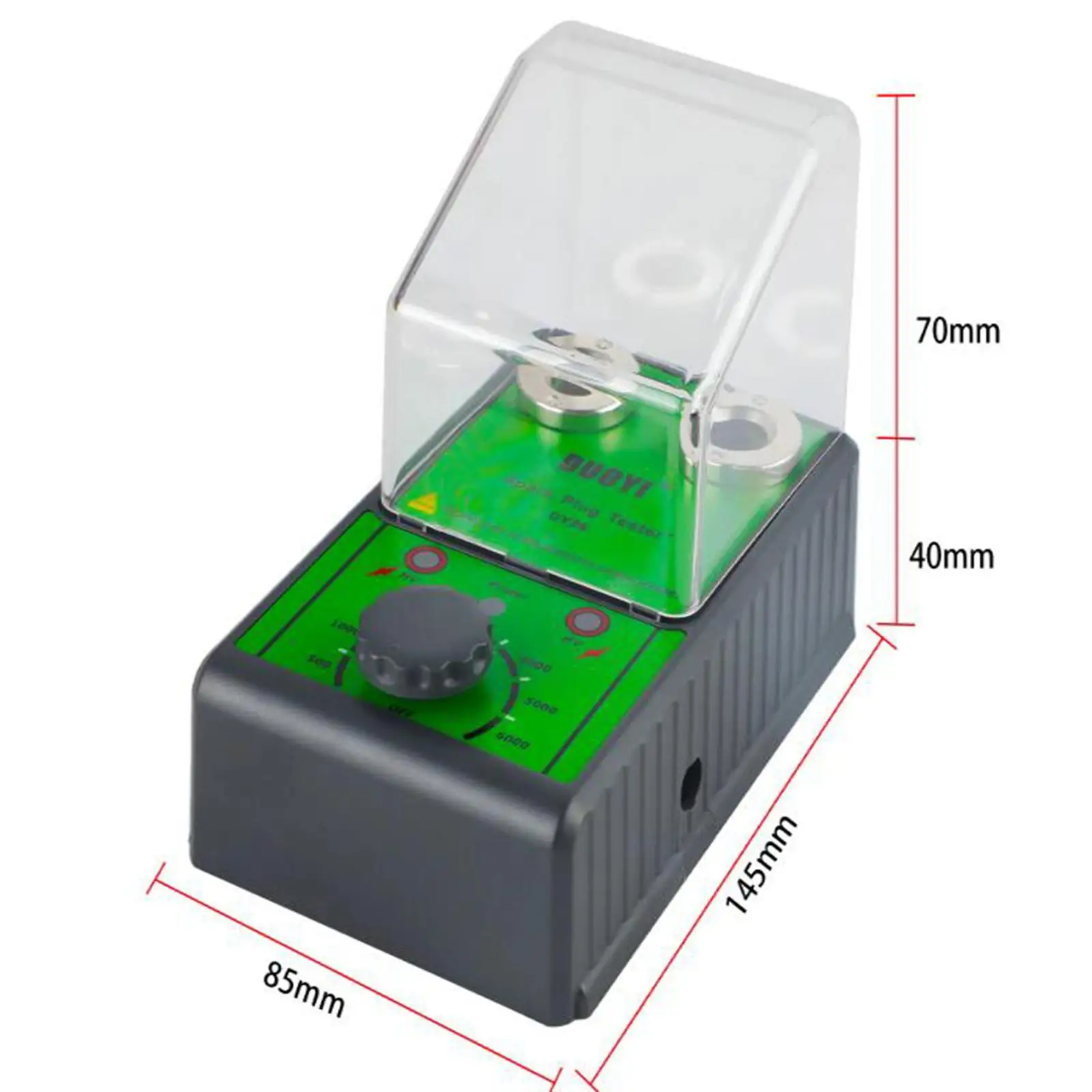 Automotive Spark Plug Tester Dual Channel Ignition Coil Test Equipment Fuel Pressure Tester for 12V Vehicles