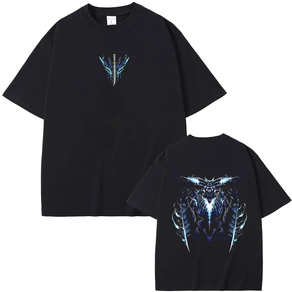 Game Devil May Cry Dante Vergil T Shirts Men Women Fashion Casual Oversized Short Sleeve Male Fashion Hip Hop T-shirt Streetwear