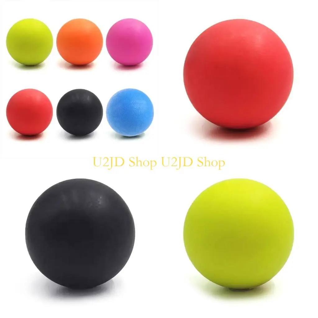 

U2JD Massage Ball Self-Myosfascial Release Uses Deep Tissue Massage Muscle Mobility Post-Workout Recovery Colorful
