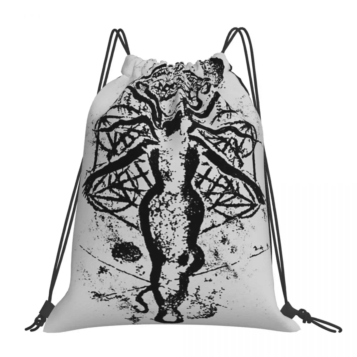 Darkhold Witch Of Chaos Backpacks Portable Drawstring Bags Drawstring Bundle Pocket Shoes Bag BookBag For Man Woman Students