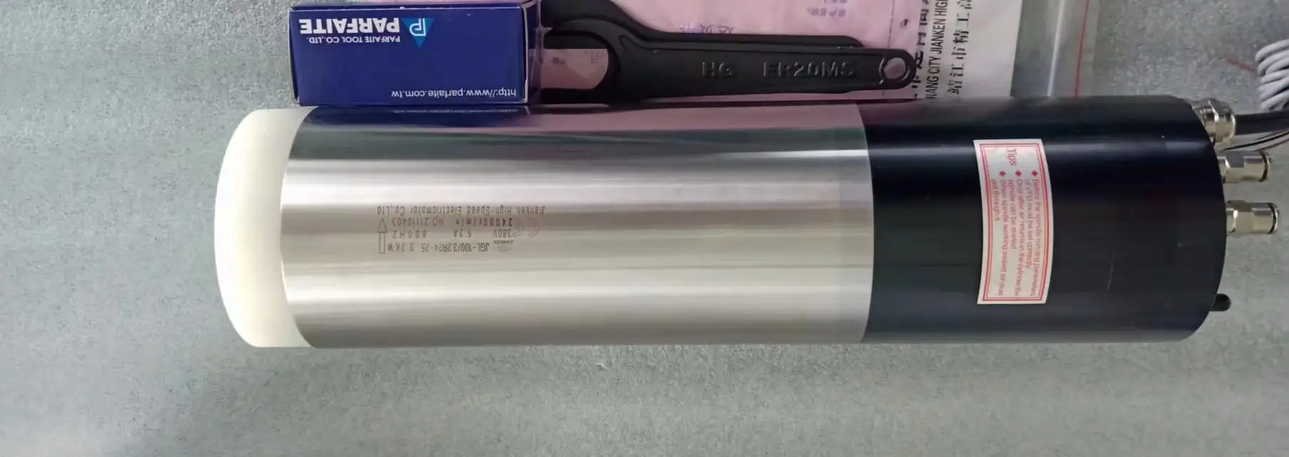 JGL-100/3.2R24 ATC Spindle Motor 3.2kw 24000RPM 800HZ D100mm ISO25 BT30