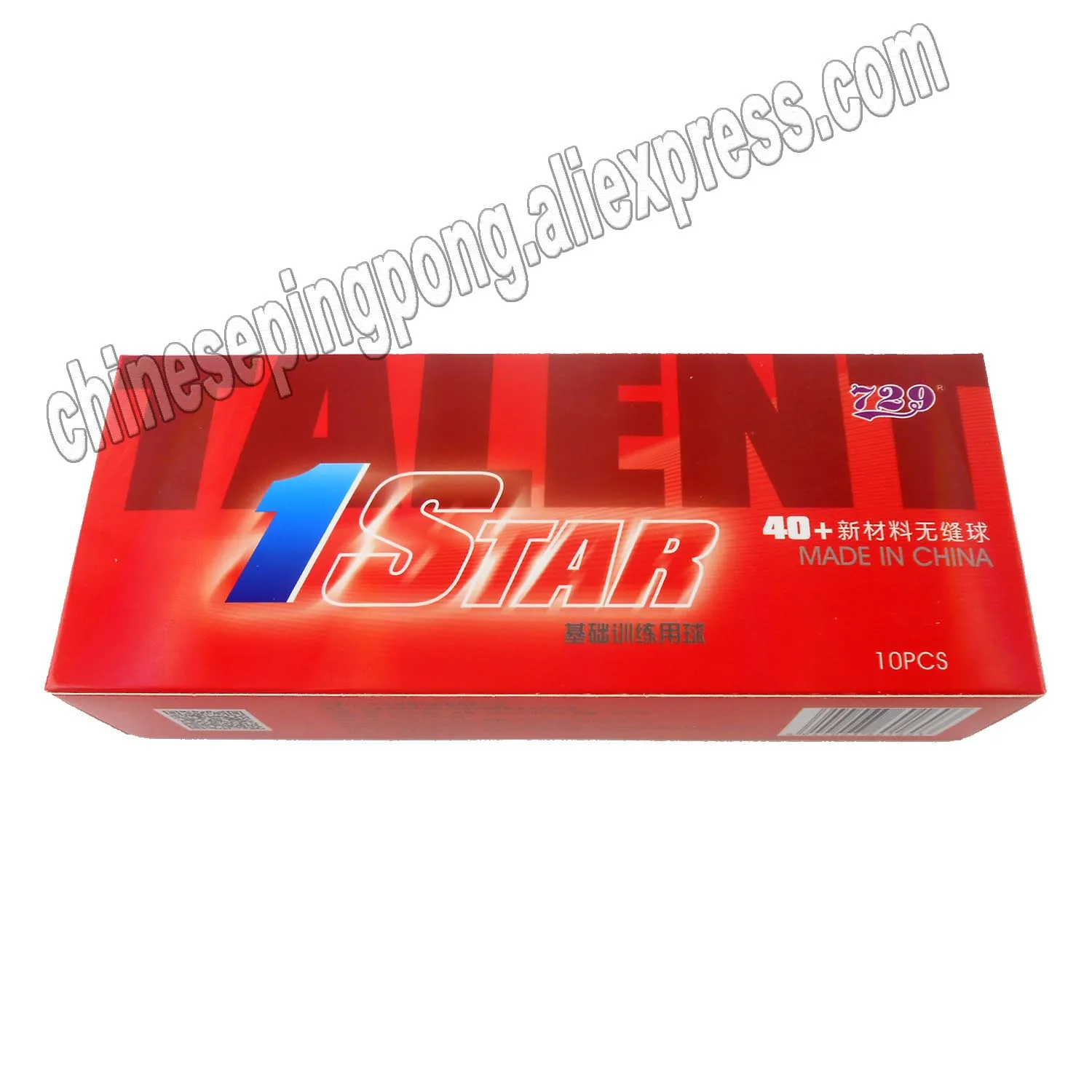 729 1 Star 1-Star 40+ New Materials White Table Tennis Balls