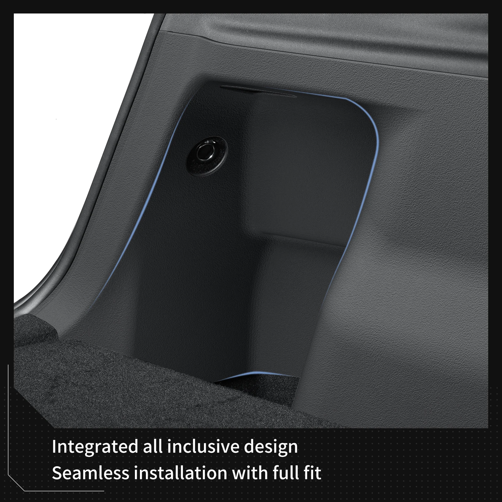 LUCKEASY Linkslenker für Tesla Model Y Juniper 2025 2026 LHD Anti-Schmutz-Schutzpolster Mittelkonsole Seiten-Anti-Kick-Polster TPE – Detail 28