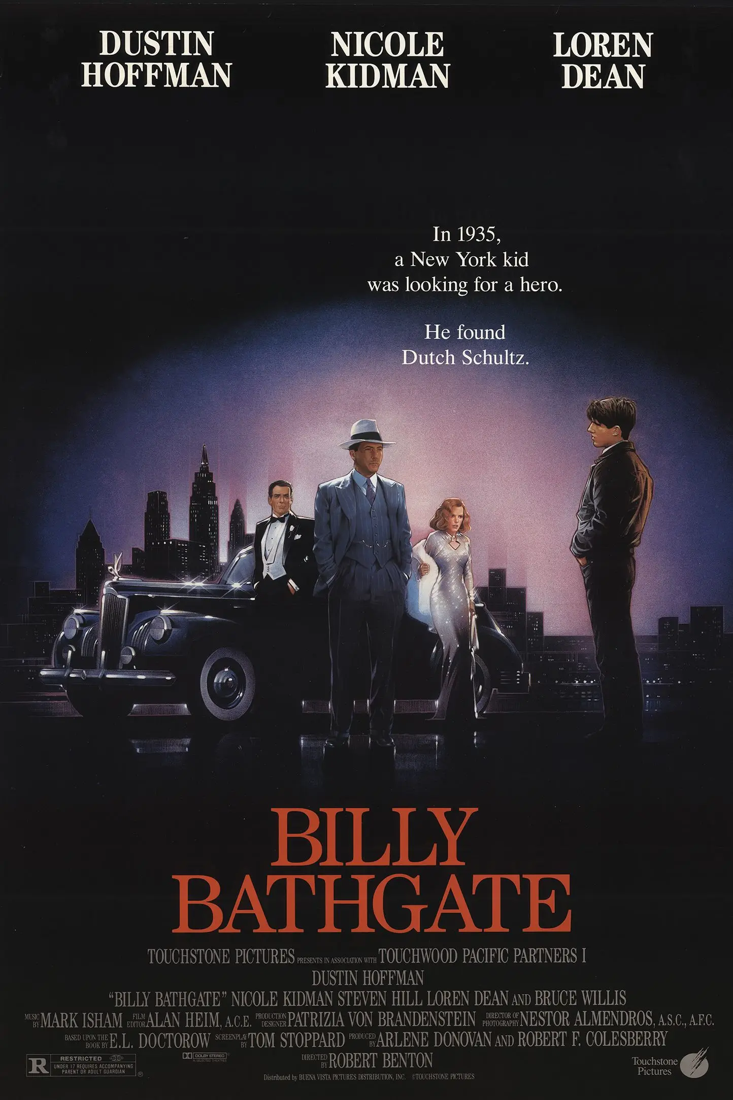 Movie Billy Bathgate (1991) Poster Printing Home Decor Wall Art Painting