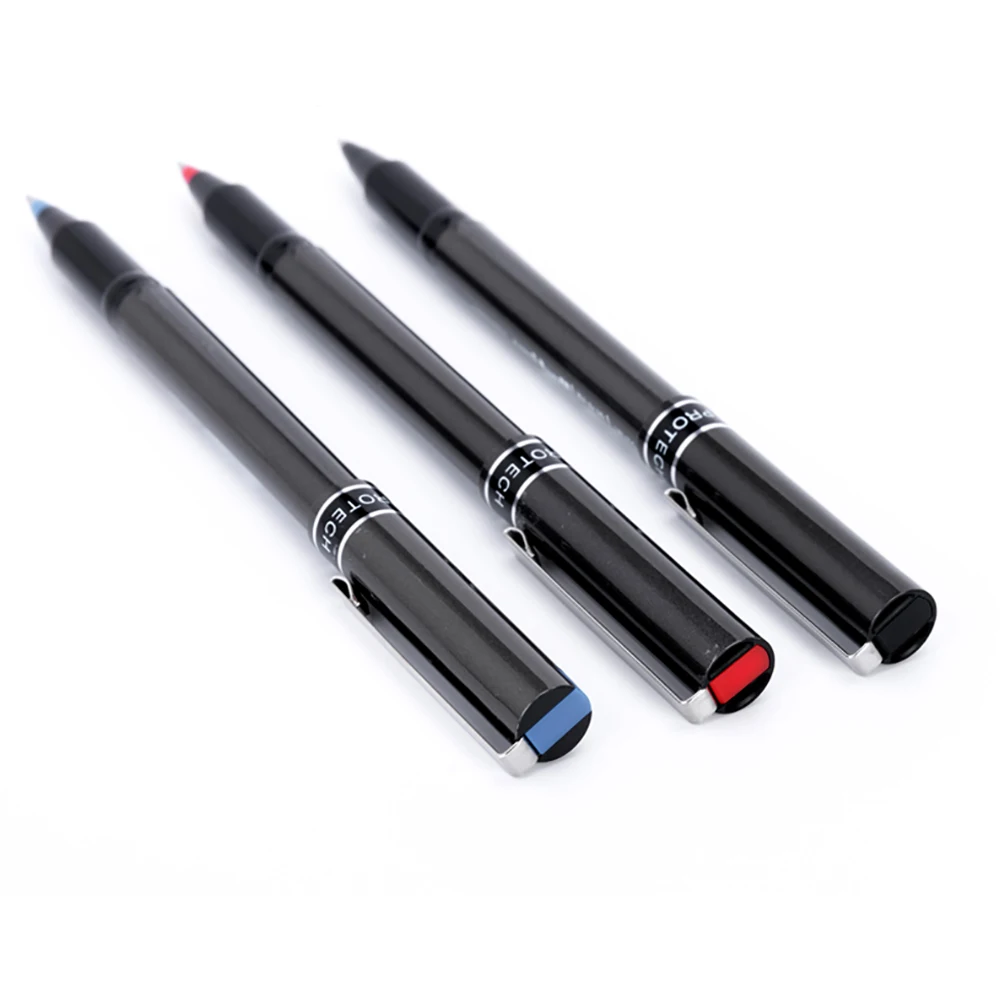 uni-ball Protech Micro UB-155 Gel Pen 0.5mm Water Proof Black Blue Red Handwriting Rollerball Micro Consistent ink Ballpoint Smo