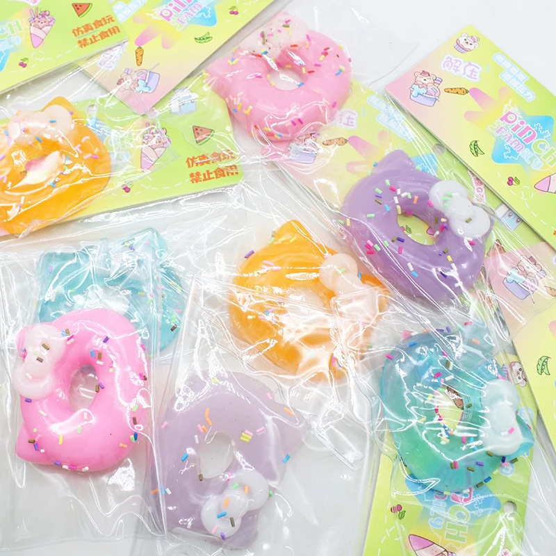 Jouets de pincement doux de chat de dessin animé mignon, jouets de ventilation, argile molle pour enfants, jouets mentaires oriels à presser, cadeau amusant, instituts souligné pour adultes