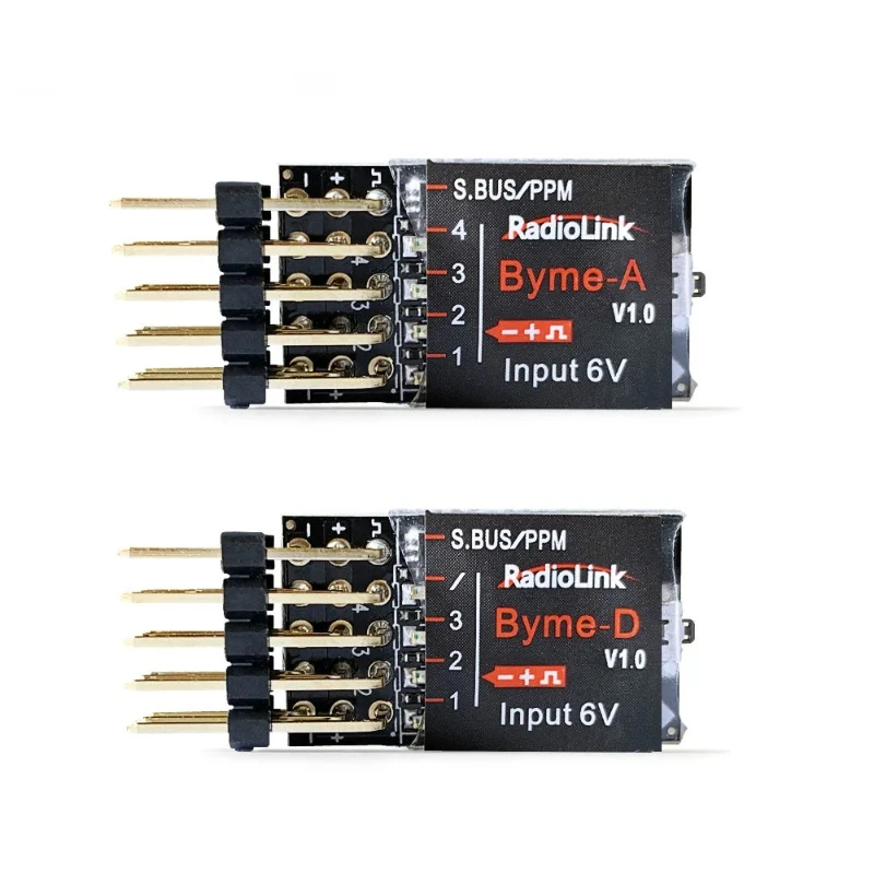 

Radiolink Byme-A / Byme-D Fixed Wing Flight Controller Gyroscope Self-stabilizing Balance For 3D Fixed Wing 4CH Trainer