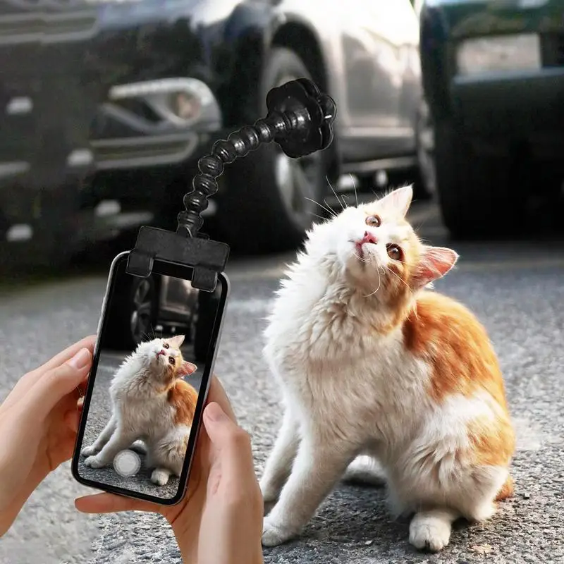 Pets Selfie Stick Selfie Artifact Flexible Dog Selfie Stick Dogs Cats Toys Dog Bath Captivate Attention Pet Selfie Rods