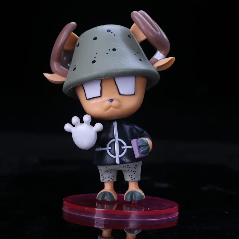 Anime One Piece Tony Tony Chopper Cosplay Donquixote Doflamingo Dracule Mihawk Kuma PVC Action Figure Collection Model Toys Doll