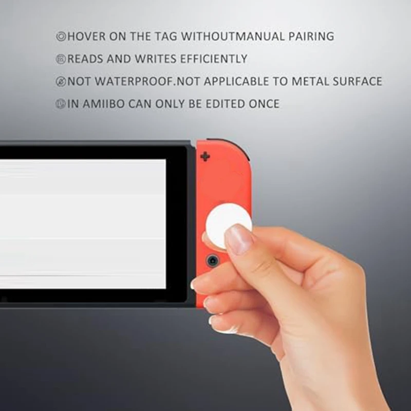 55PCS NFC Tags 215 Blank White Card Sticker Coin Card With Adhesive Backing Enabled Mobile Phone Easy To Use