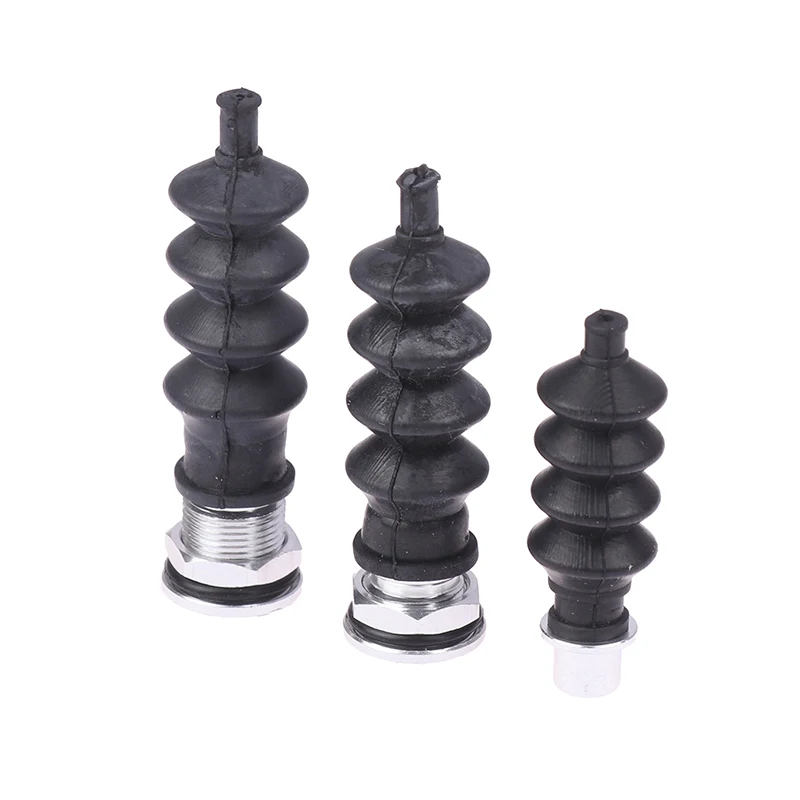 Accesorios de aluminio disponibles para barco RC y sellos de caja de Radio de fuelle de goma, ideales para sello de varilla de empuje Servo para piezas de timón